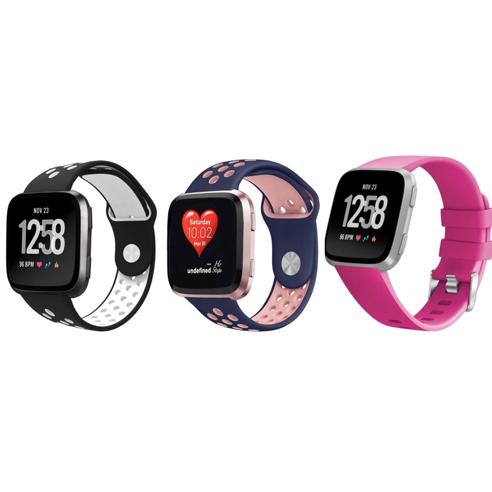 FitBit Versa Replacement Watch Bands Lot